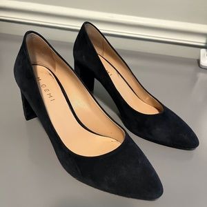 M Gemi Lustro 70mm Deep Midnight Blue pumps